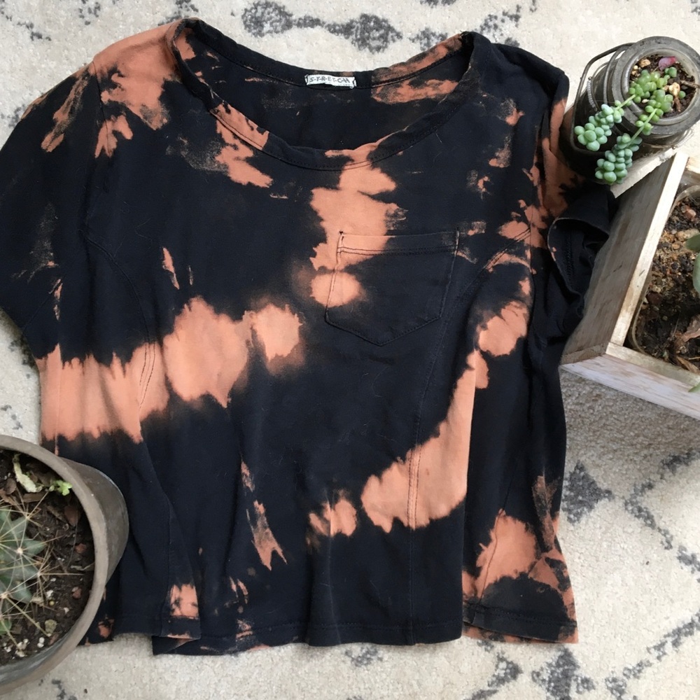Tie Dye Crop Homemade
